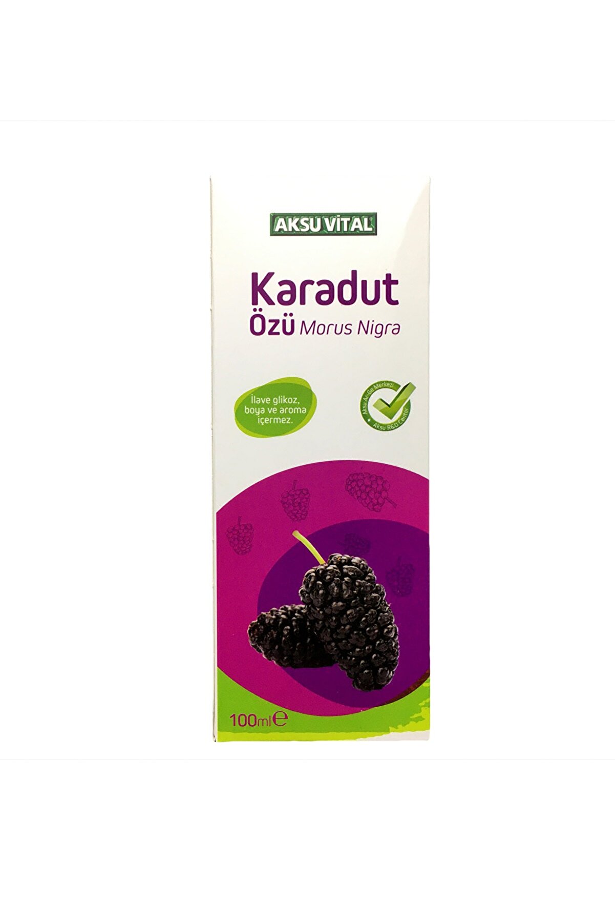 Aksu vital karadut özü 100ml - 118.81 TL + KDV